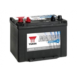 Yuasa 12V 80Ah Marine Battery M26-80 (1)