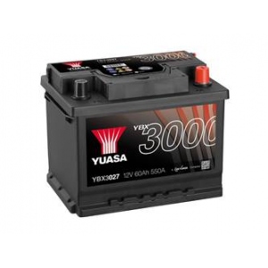 Yuasa 12V 60Ah SMF Battery YBX3027 (0)
