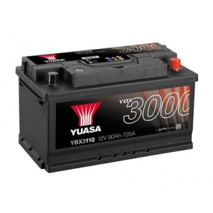 Yuasa 12V 80Ah SMF Battery YBX3110 (0)