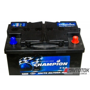 Champion BLACK 6CT-74 Ah/12V Euro (0)    