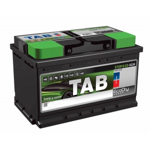 TAB EcoDry Stop & Go AGM 60 Ah/12V Euro (0)