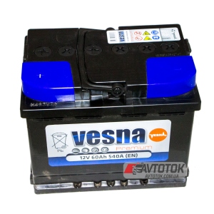 Vesna Premium 60 Ah/12V (1) / 2014 год